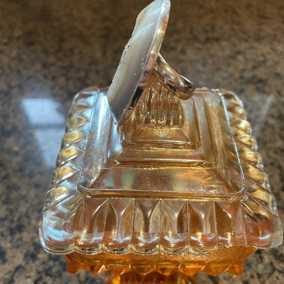 Charles Albert Fine Sterling Silver Agate Ring, Large Stone - Picture 3 of 5